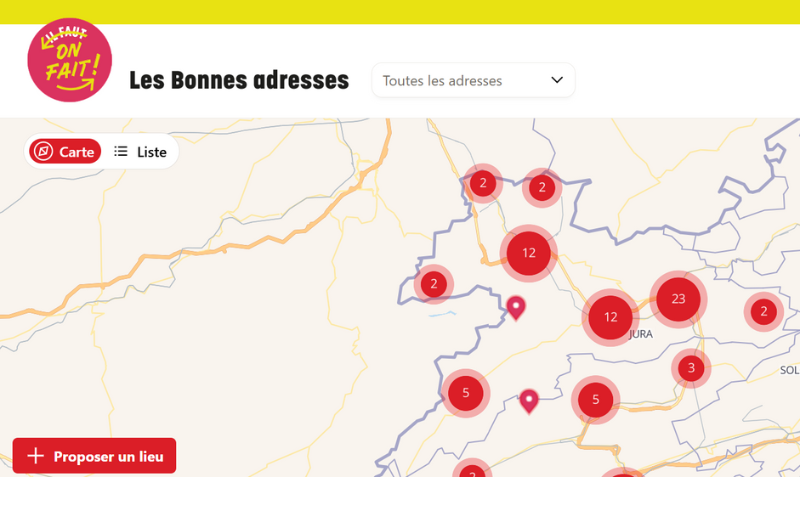Les bonnes adresses - toutes