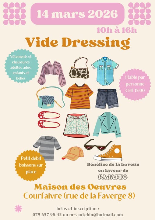 vide dressing_Ajafec Vide dressing à Courfaivre