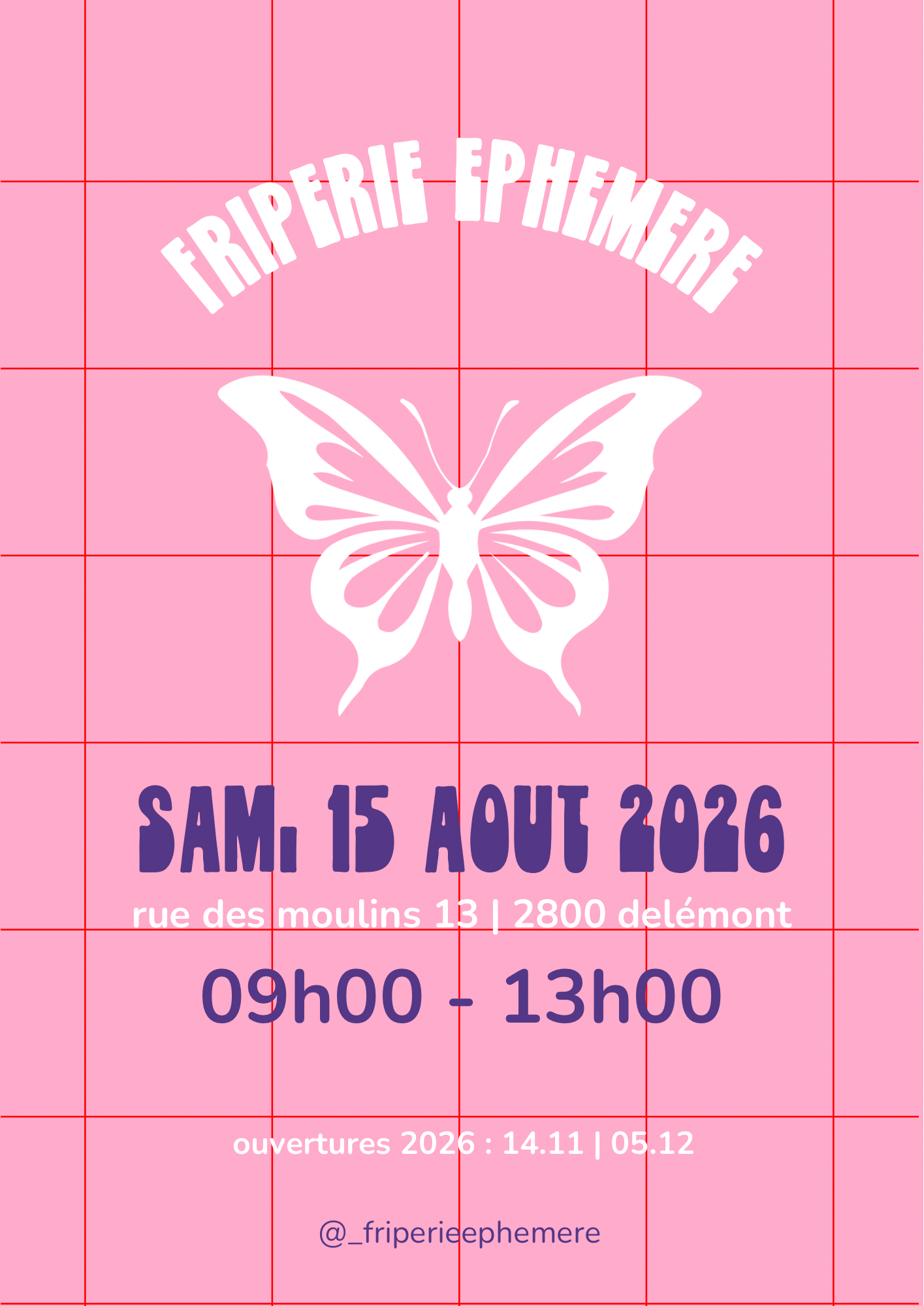 Friperie Ephémère _15.08.2026_B Friperie Ephémère 15 Aout 2026