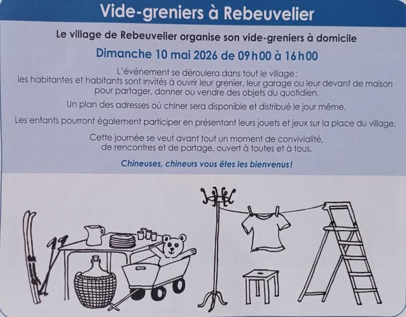 Rebeuvelier vide grenier