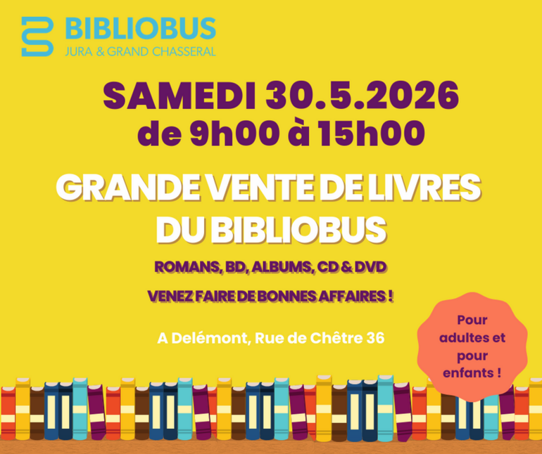 Grande vente de livres du Bibliobus