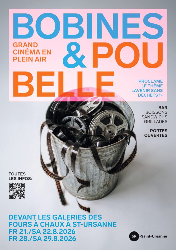 Bobine et poubelle cinema saint ursanne